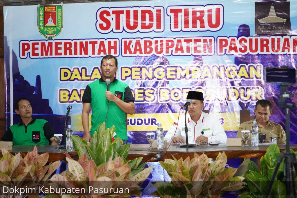 Tingkatkan Potensi Wisata Desa, Pemkab Pasuruan Perluas Relasi Dengan Balkondes Borobudur