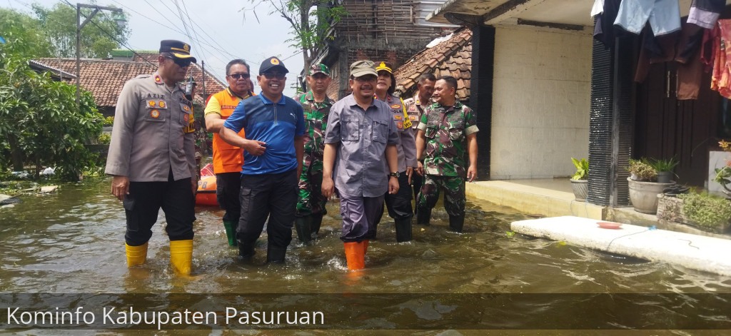 Pj Bupati Andriyanto Sidak Banjir Kedungringin