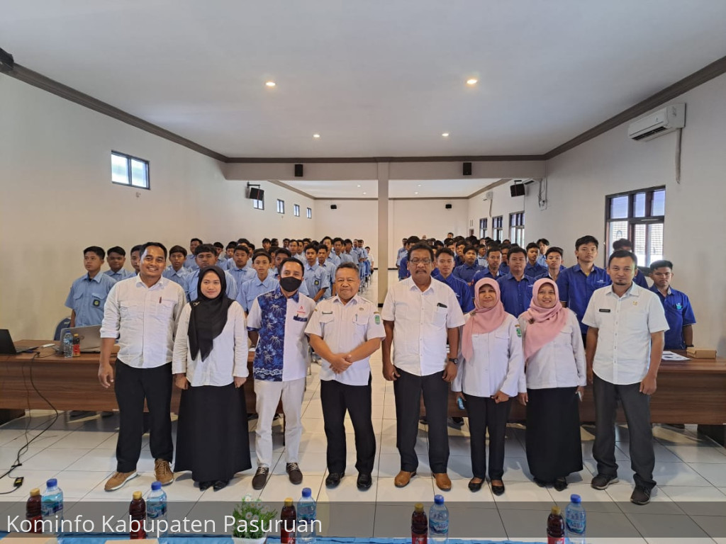 Disnaker Kabupaten Pasuruan Gelar Penyuluhan Bimbingan Jabatan bagi Pelajar SMA/SMK/MA kelas XII
