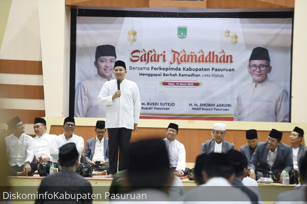 Safari Ramadan. Bupati Mas Rusdi Silaturrahim Bersama Ulama Besar Pasuruan