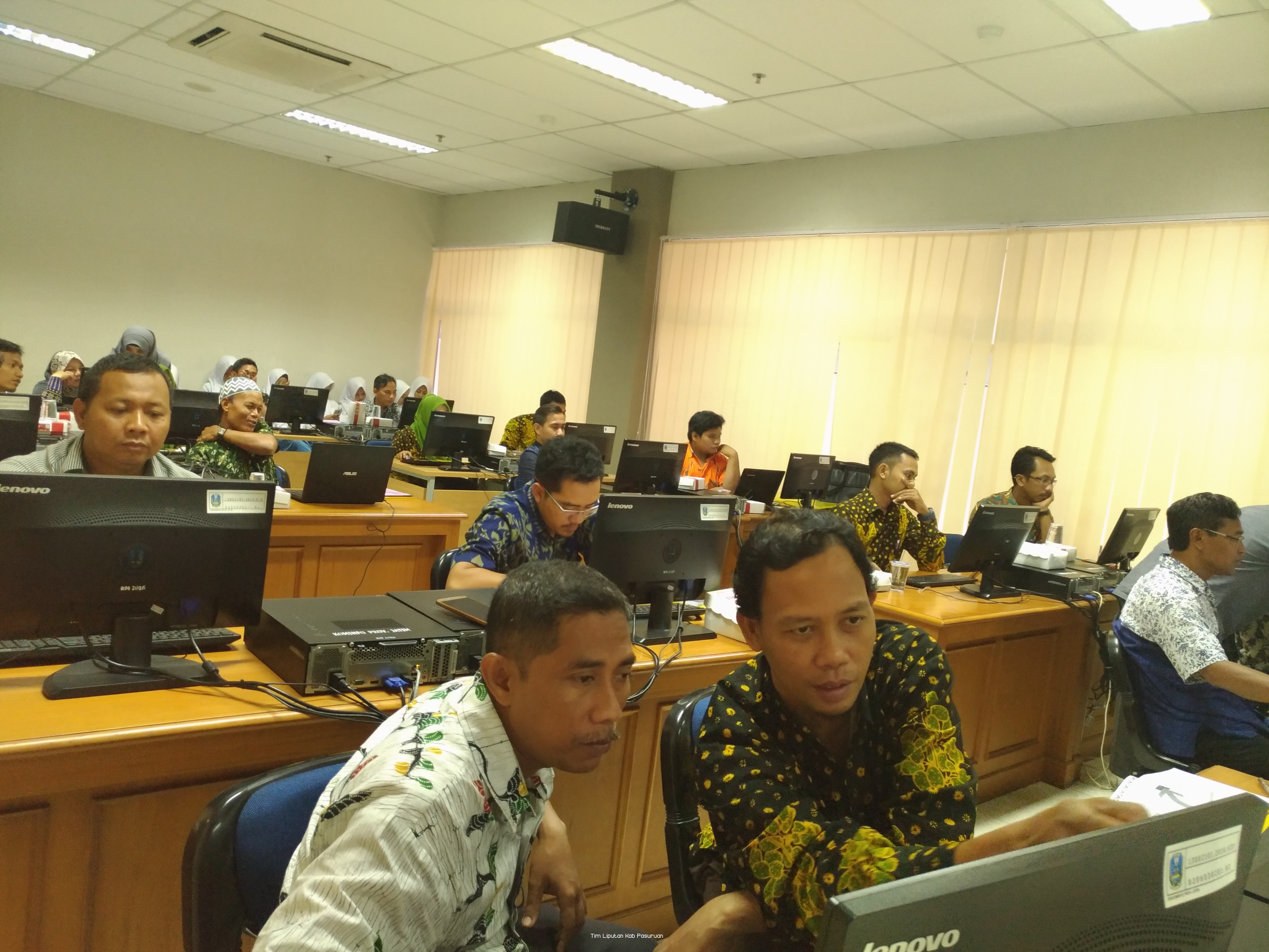 Tingkatkan Kemampuan TIK, Dinas Kominfo Kabupaten Pasuruan Kirim 20 KIM Ikuti Pelatihan Pembuatan Blog 