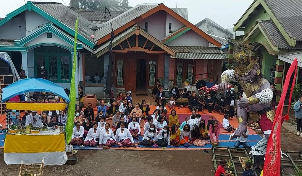 1 Dusun 1 Patung, Festival Ogoh-ogoh di Tosari Digelar Sederhana