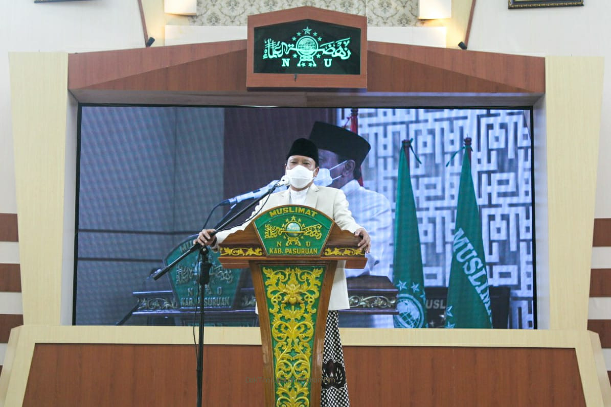 Bupati Ajak PC Muslimat NU Kabupaten Pasuruan Terus Bersinergi Dalam Pembangunan 