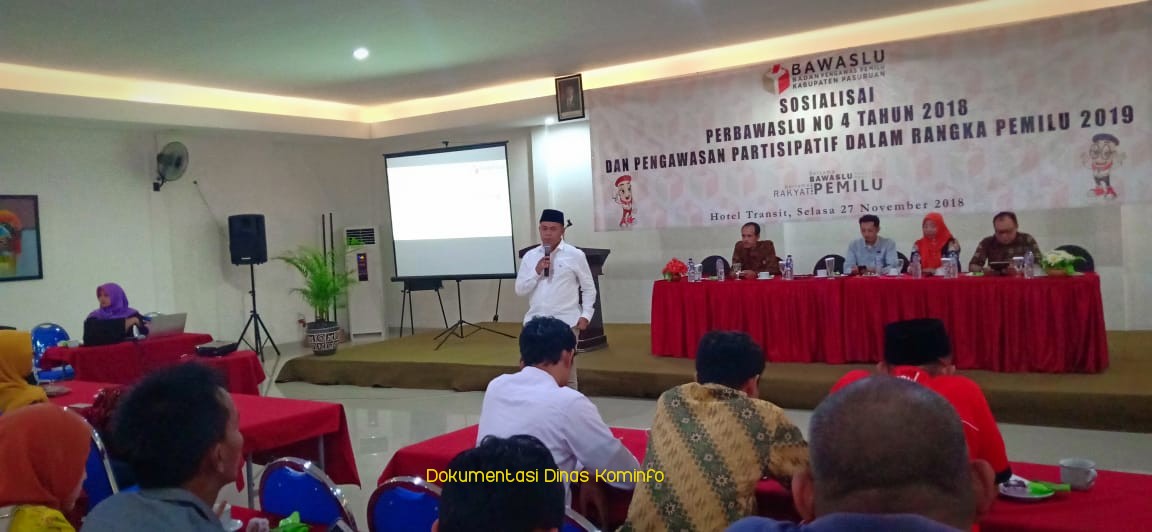 Bawaslu Kabupaten Pasuruan Ajak Masyarakat Ikut Jadi Pengawas Pemilu 2019