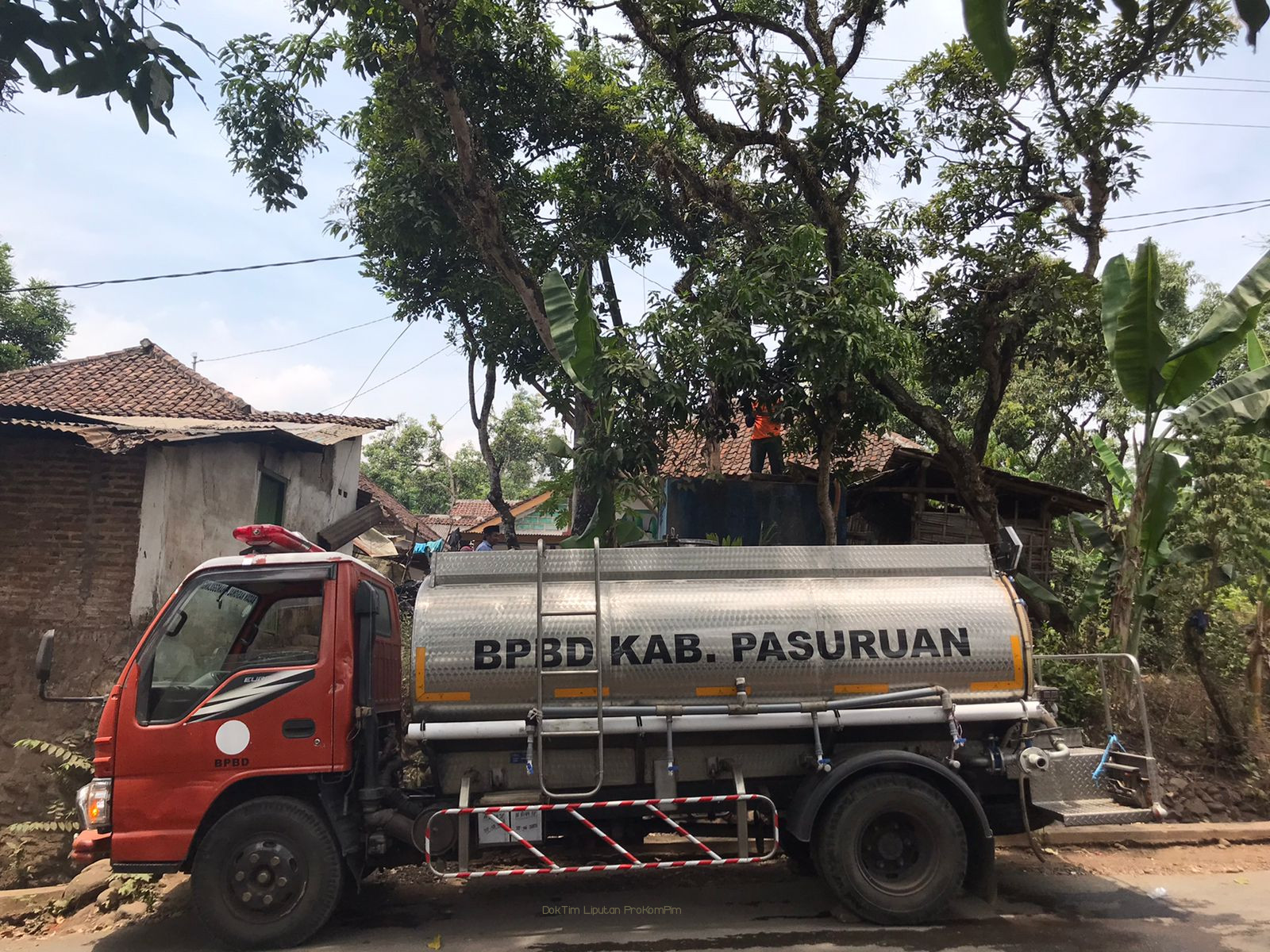 Pemkab Pasuruan Mulai Dropping Air Bersih ke Desa Alami Kekeringan 