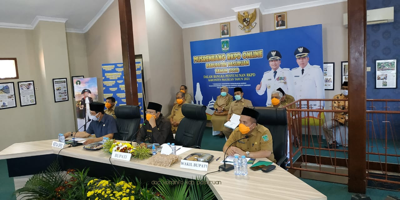 Musrenbang Kabupaten Pasuruan Untuk RKPD 2021, Pemkab Pasuruan Siapkan Strategi Kawasan Pembangunan Ekonomi