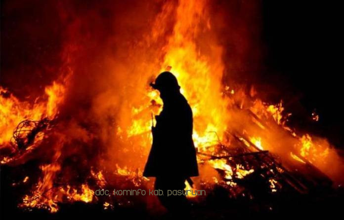 Dibanding Tahun Lalu, Jumlah Kejadian Kebakaran di Kabupaten Pasuruan Turun 50%