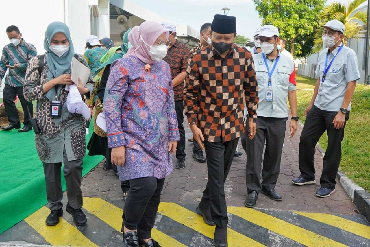 Menteri Ketenagakerjaan Apresiasi Kinerja Pemkab Pasuruan Dalam Turunkan Kasus Covid-19 