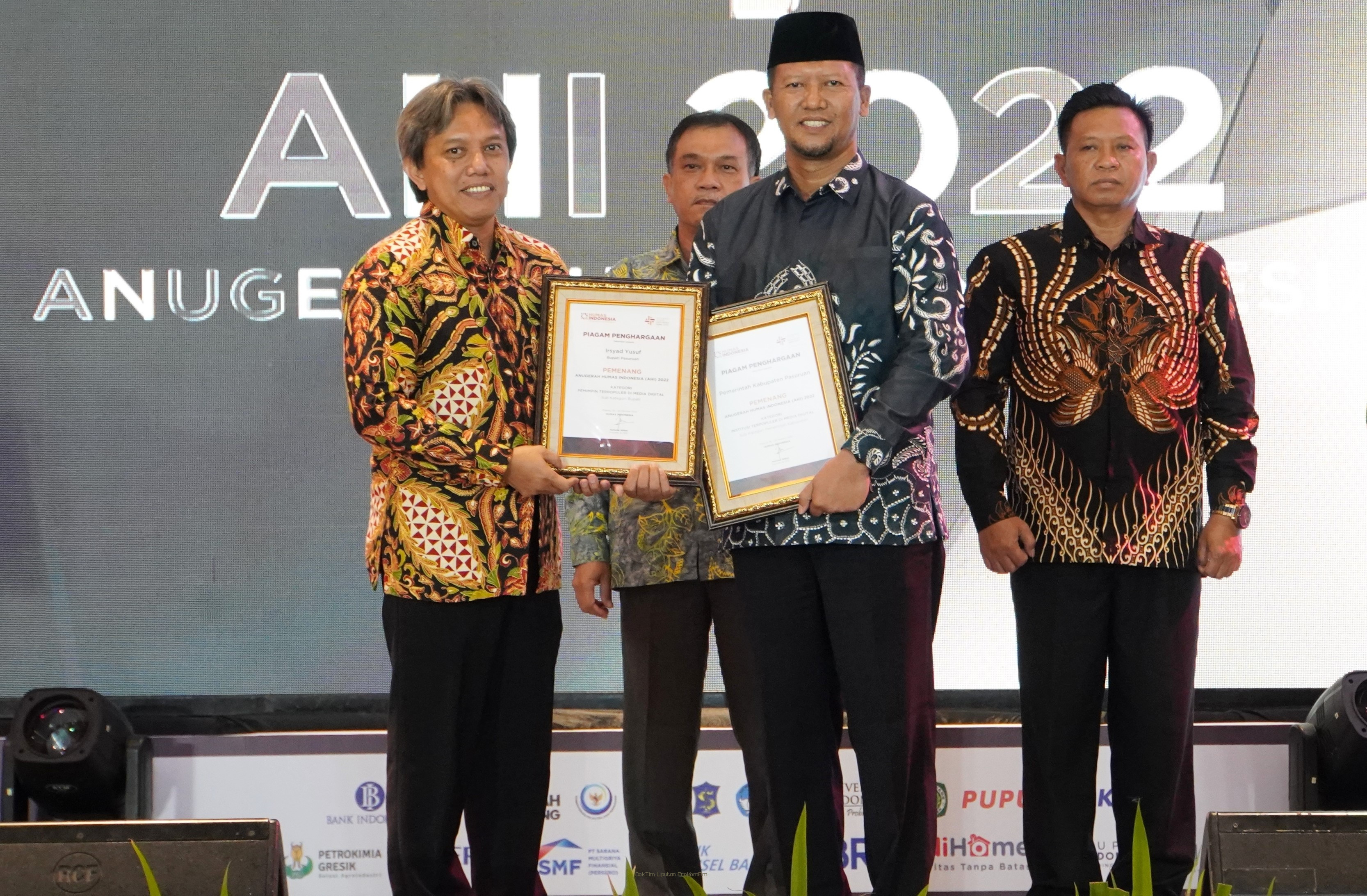 Selamat, Bupati Irsyad Terpilih Sebagai Pemimpin Terpopuler di Media Digital Dalam Anugerah Humas Indonesia 2022 