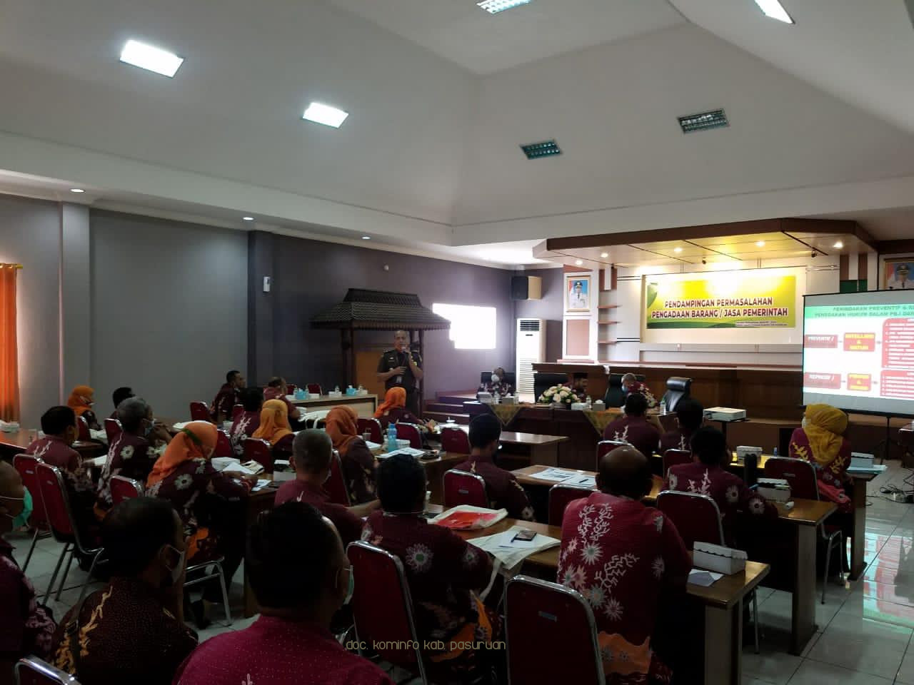 Kejaksaan Negeri Kabupaten Pasuruan Ingatkan PPK agar Berhati-Hati dalam Pengadaan Barang/Jasa 
