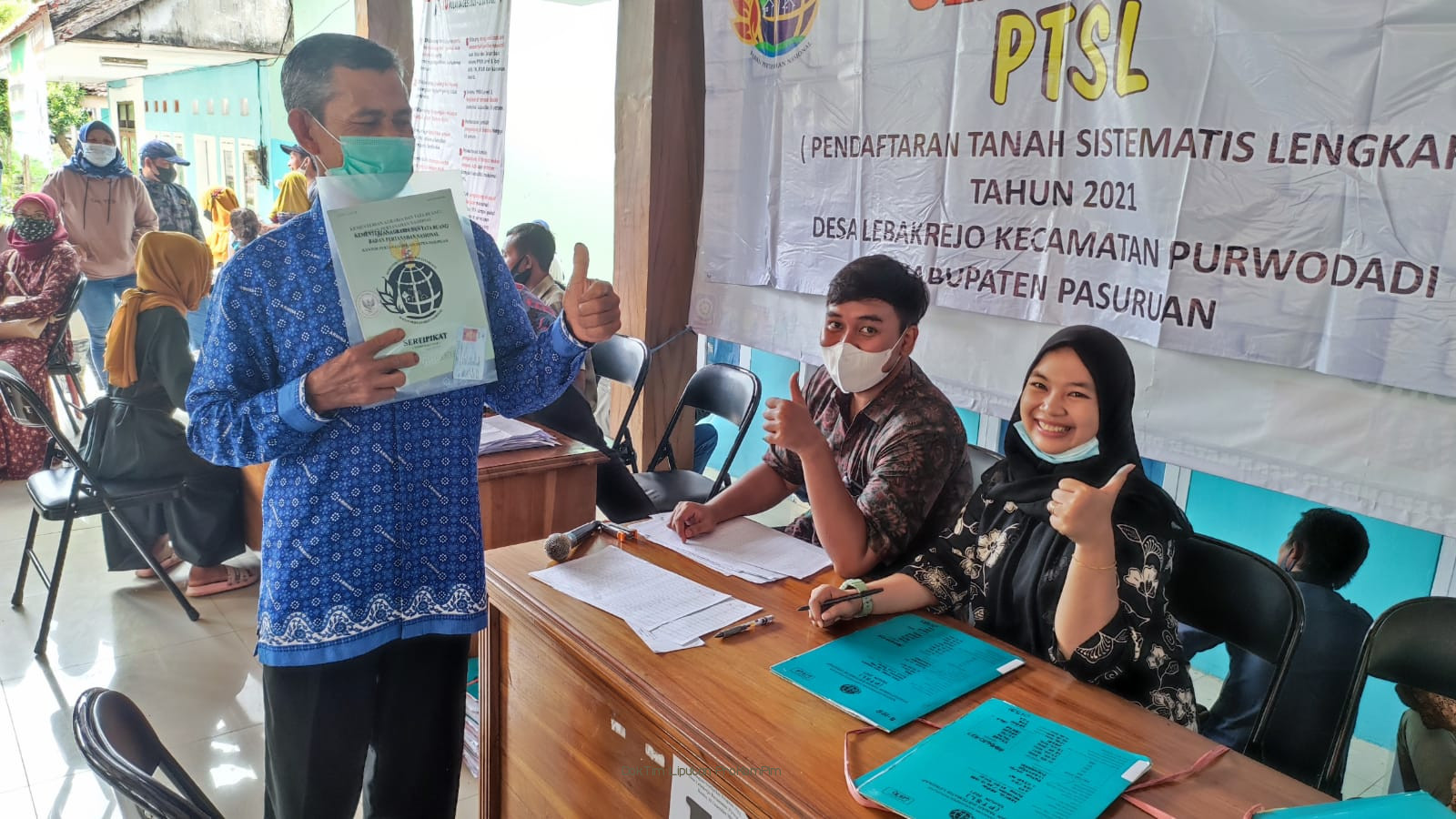 Meski Tak Capai Target, Program PTSL di Kabupaten Pasuruan Terlaksana 100%