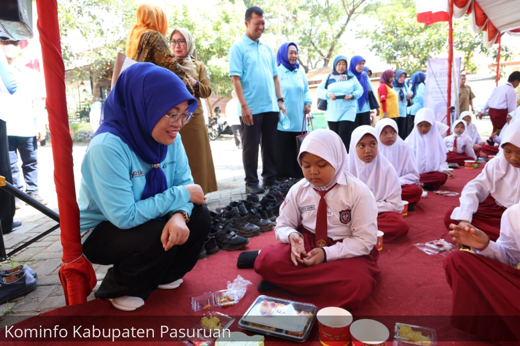 Dorong Anak Suka Makan Ikan, Forikan Kabupaten Pasuruan Gelar Lomba Menghias Bekal Sekolah