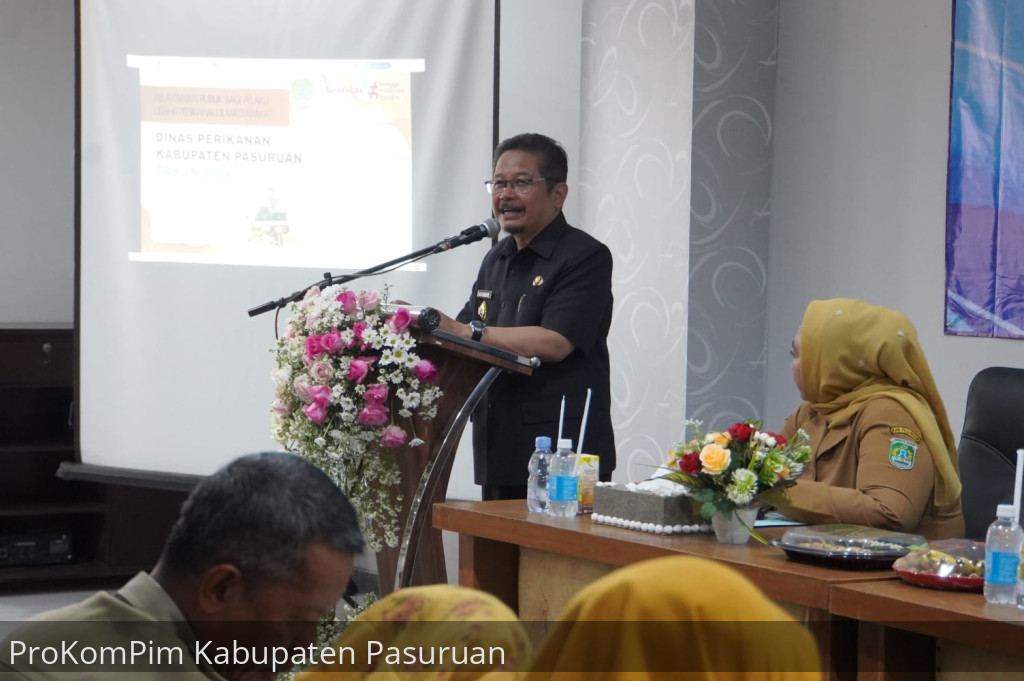 Buka Forum Konsultasi Publik Dinas Perikanan, Pj. Bupati Andriyanto Tekankan Hasil Nyata Kegiatan Yang Berdampak