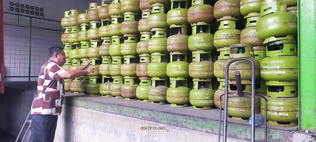 Stok elpiji 3 kilogram di Pasuruan, aman