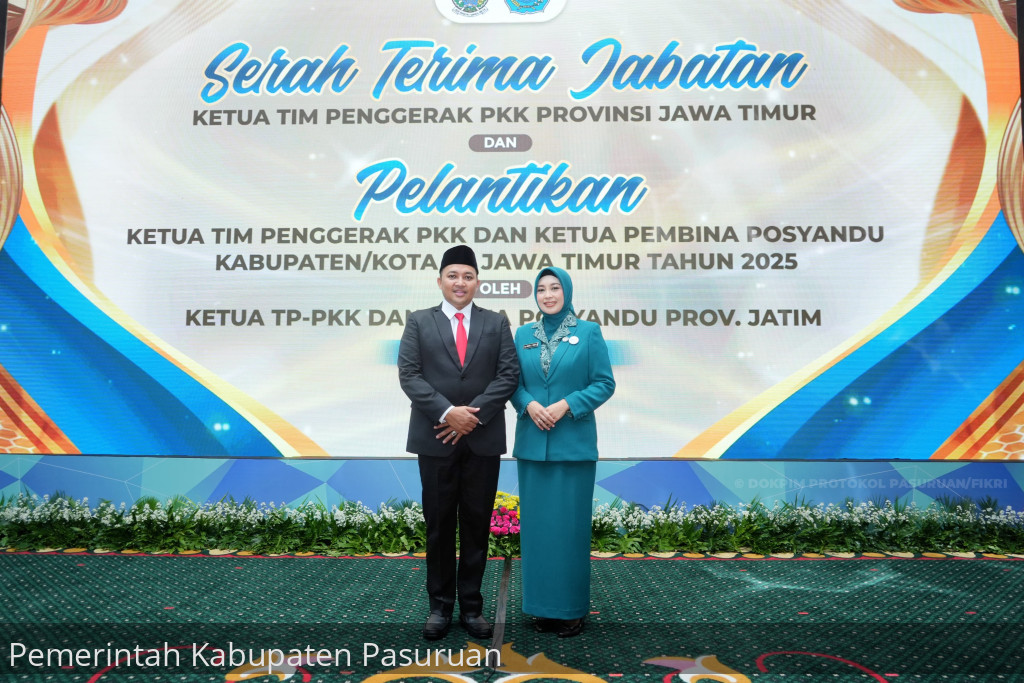 Dilantik Sebagai Ketua TP PKK Kabupaten Pasuruan. Ny Mela Rusdi : Sebisa Mungkin Minim Seremoni, Langsung Bekerja, Program Berhasil
