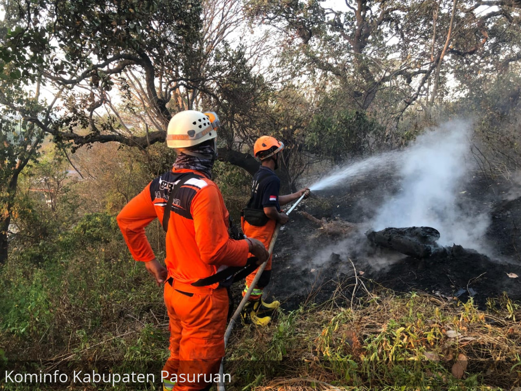 Sebulan 27 Kejadian Kebakaran . Pemkab Pasuruan Minta Warga Tak Bakar Sampah
