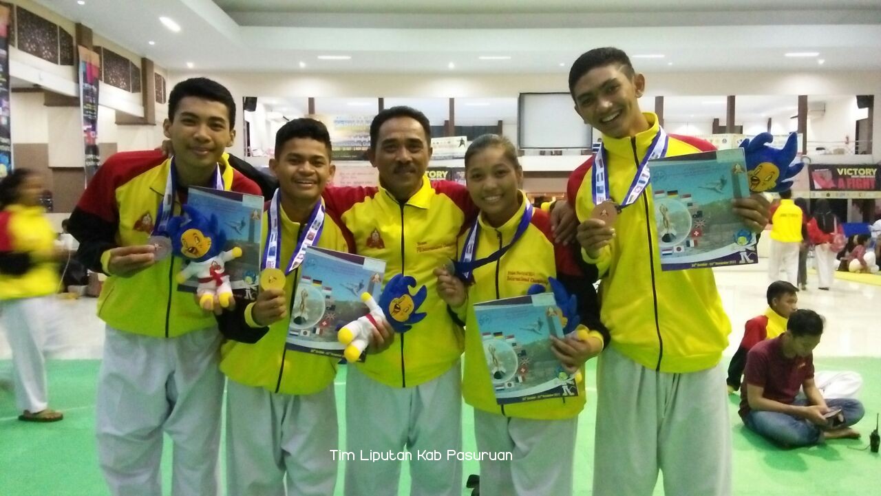 5 Pelajar SMAN I Grati Juara Lomba Perisai Diri Dunia