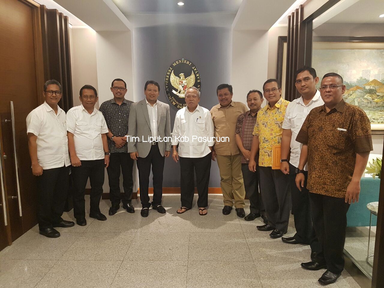 BUPATI IRSYAD "PEMERINTAH PUSAT AKAN SEGERA TANGANI BANJIR DI KABUPATEN PASURUAN"