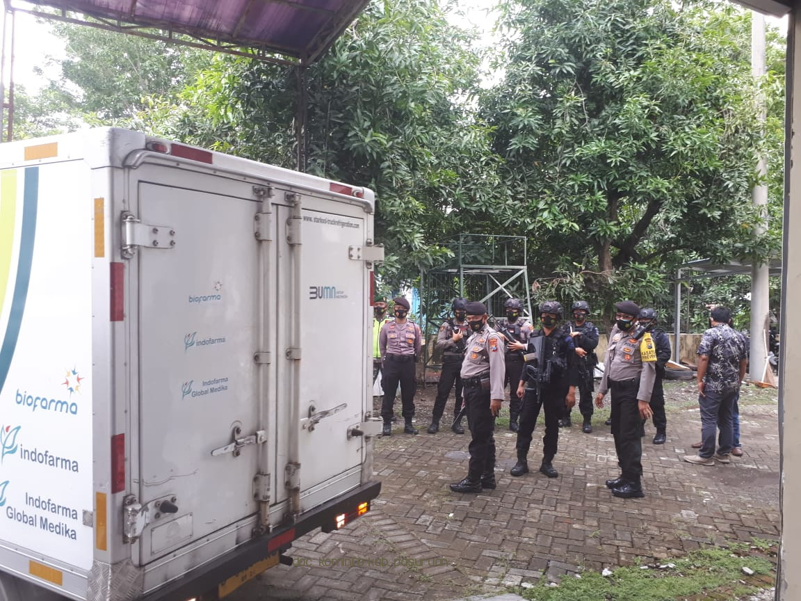 5040 Vaksin Sinovac Tahap II Tiba di Kabupaten Pasuruan. Bupati Irsyad Yusuf Pastikan Masyarakat Umum Juga Divaksin Sesuai Jadwalnya
