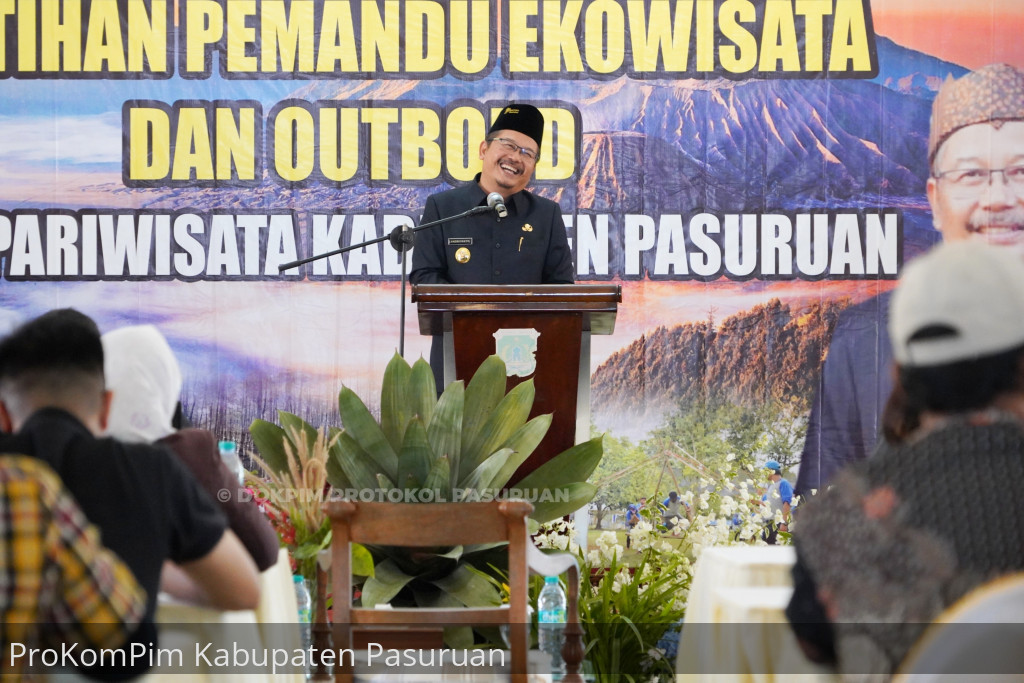 Pj. Bupati Andriyanto Minta Pemandu Ekowisata  dan Pemandu Outbound Optimalkan Kualitas Pelayanan Wisata Dengan Tingkatkan Keterampilan