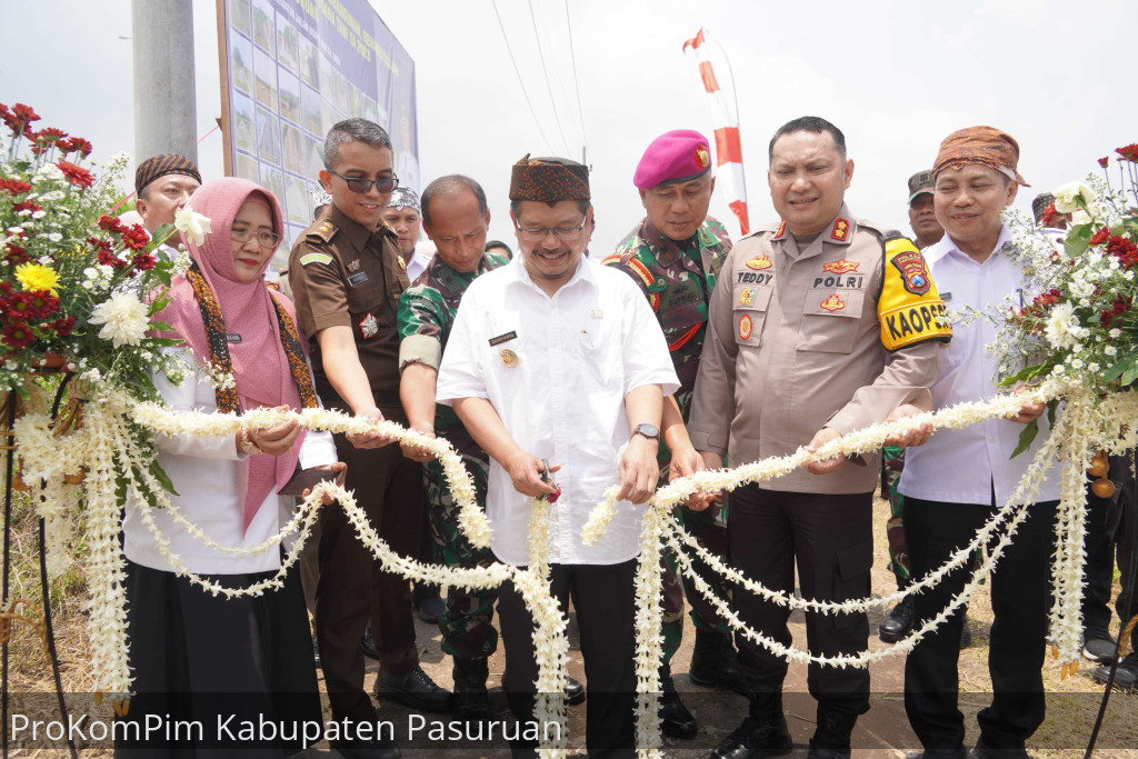 Pj. Bupati Pasuruan: Pembangunan, Rehabilitasi dan Pemeliharaan Jalan Usaha Tani Harus Dirawat Bersama