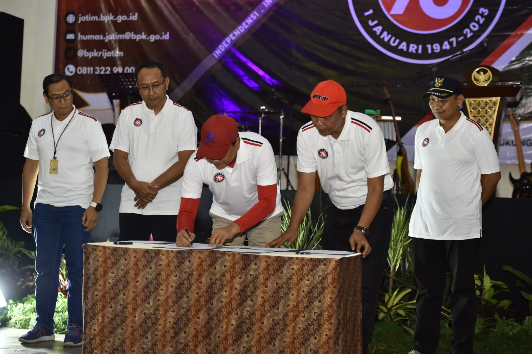Sampul untuk Bakti Sosial dalam rangka HUT BPK RI ke 76 Tahun