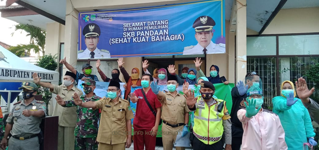12 Warga Kabupaten Pasuruan Sembuh dari Covid-19. Total 182 Sembuh