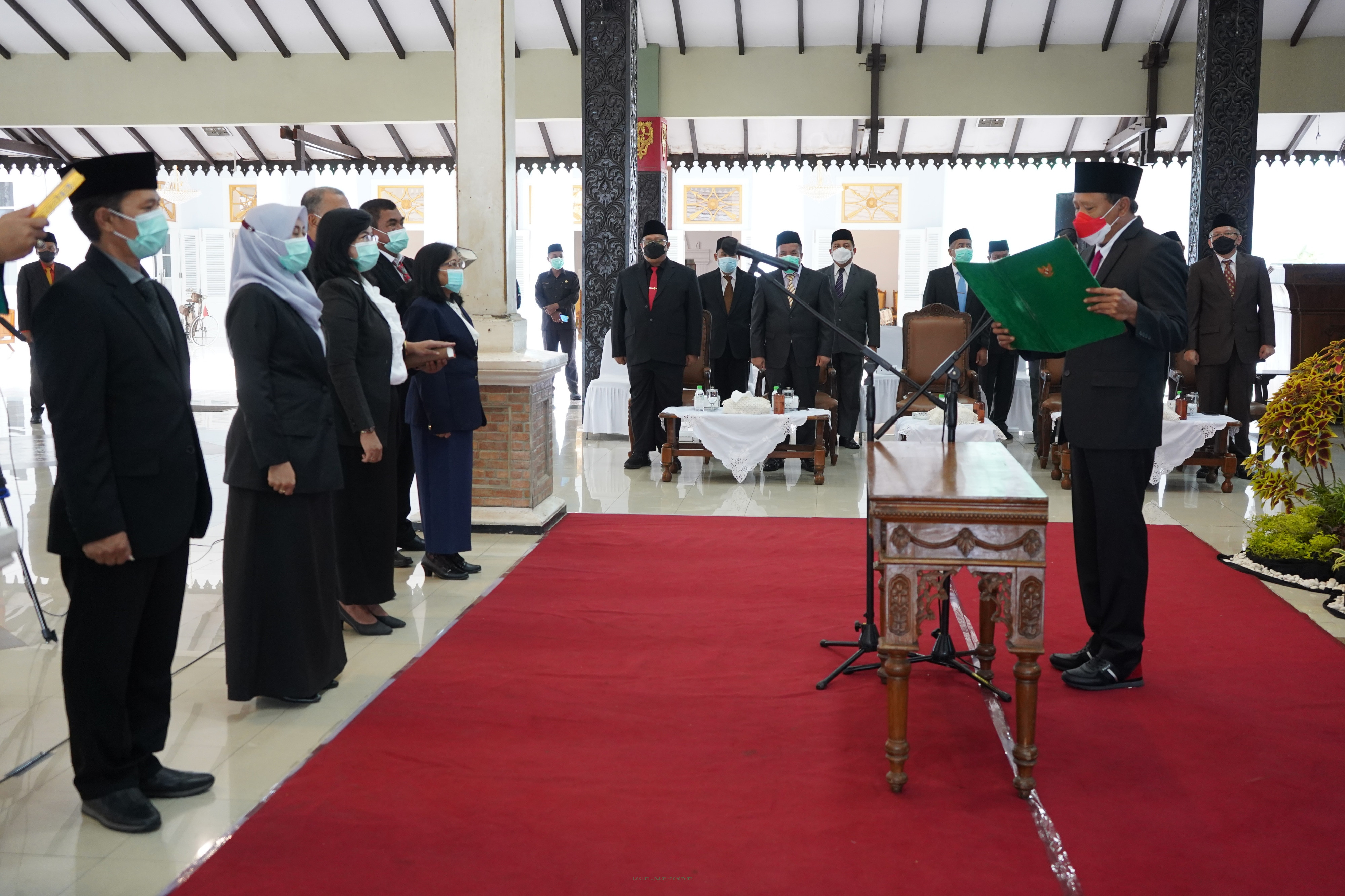 319 Pejabat Struktural Pemkab Pasuruan Dilantik Jadi Pejabat Fungsional 