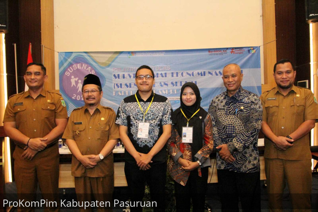 Pj. Bupati Pasuruan: Petugas SUSENAS Harus Berintegritas Tinggi Dalam Pengumpulan Data