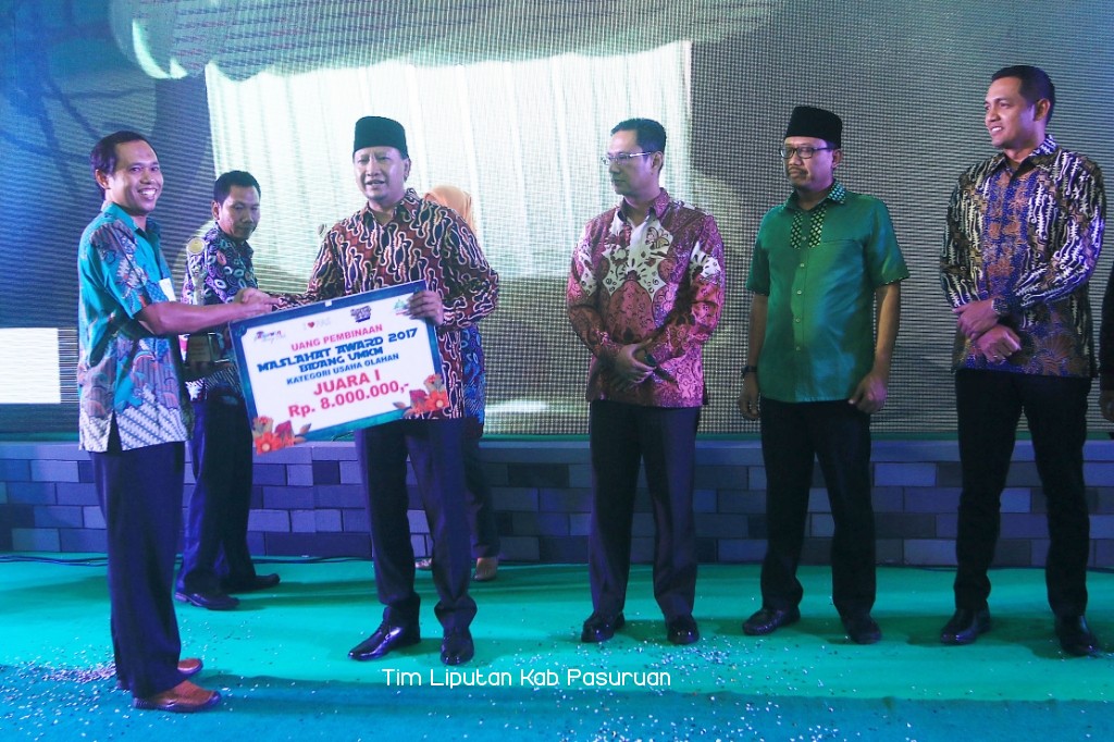 Resepsi Hari Jadi ke 1088, Pemkab Pasuruan Gelar Maslahat Award dan Anugerah Bangkit Desaku 2017