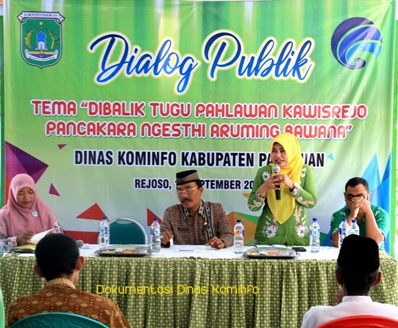 Apresiasi Perjuangan Masyarakat Rejoso Lawan Kompeni, Dinas Kominfo Gelar Dialog Publik  