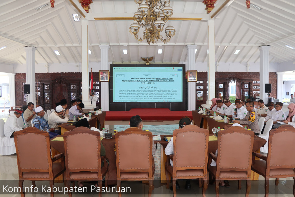 Pemkab Pasuruan Minta Masyarakat Pahami 20 Butir Kesepakatan Ramadhan 1445 H
