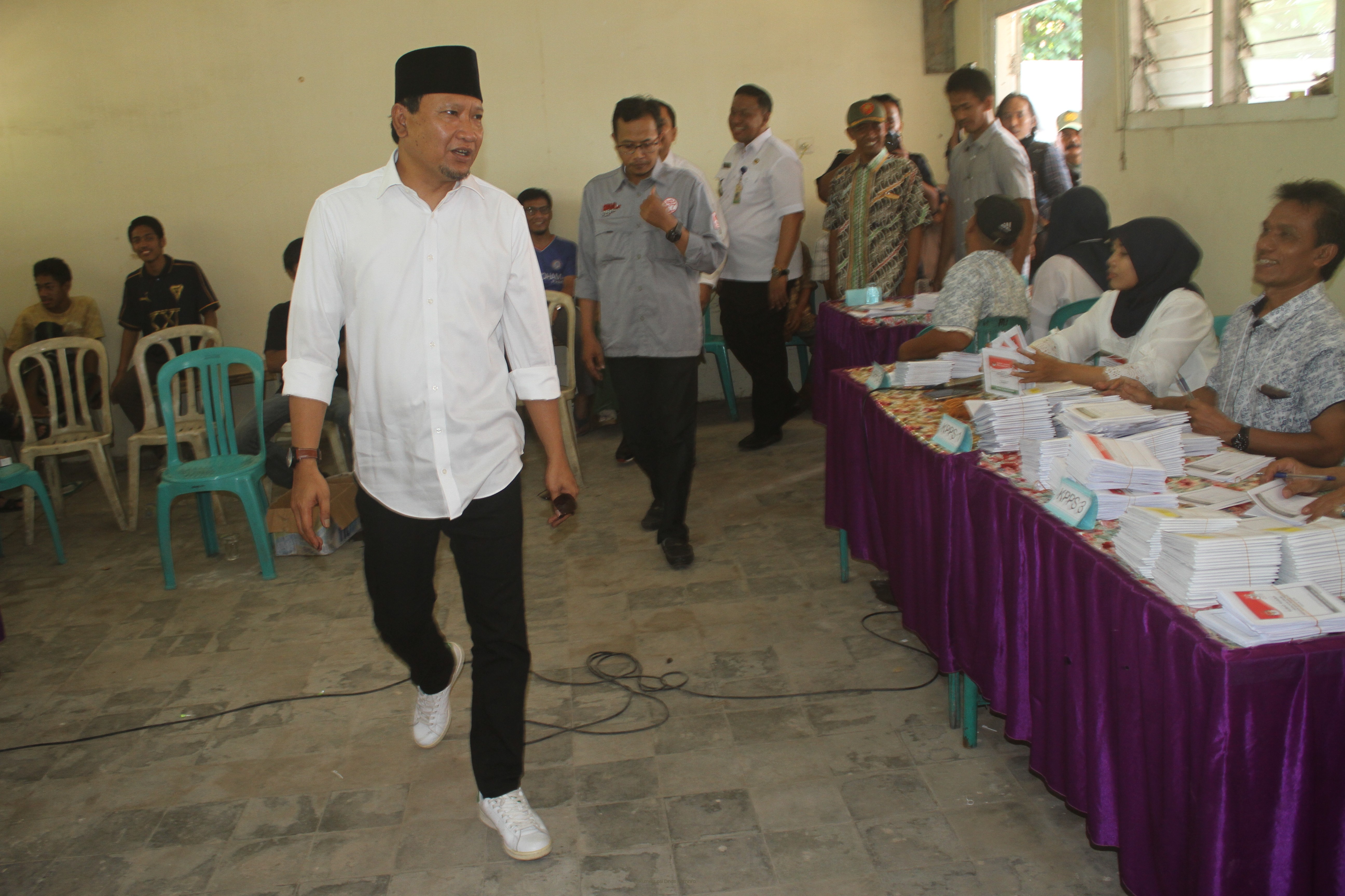Pastikan Lancar, Pemkab Pasuruan dan Forpimda Gelar Monitoring Pemilu 2019