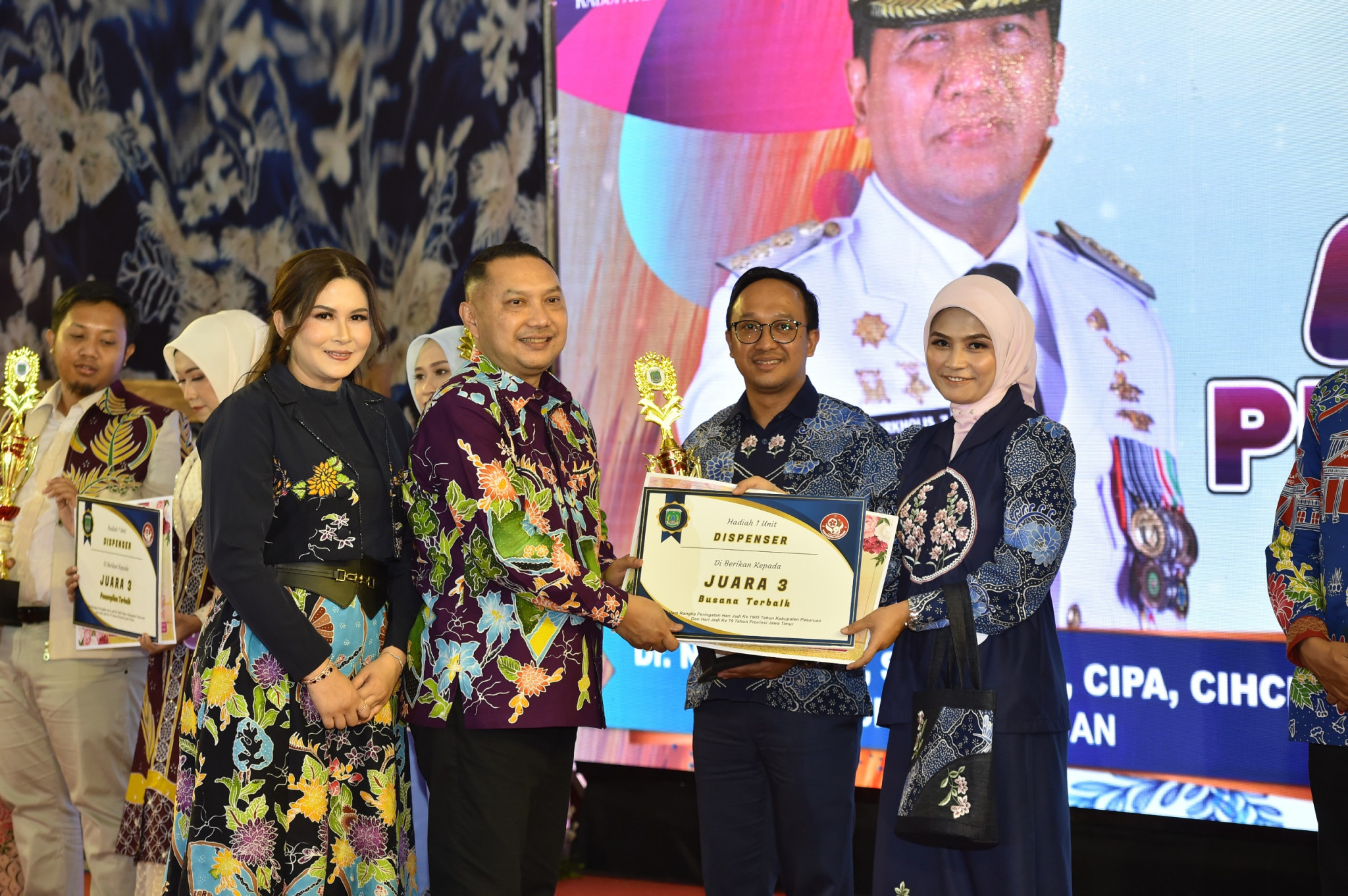 Sampul untuk Lomba Peragaan Busana Batik dan Bordir Pemerintah Kabupaten Pasuruan