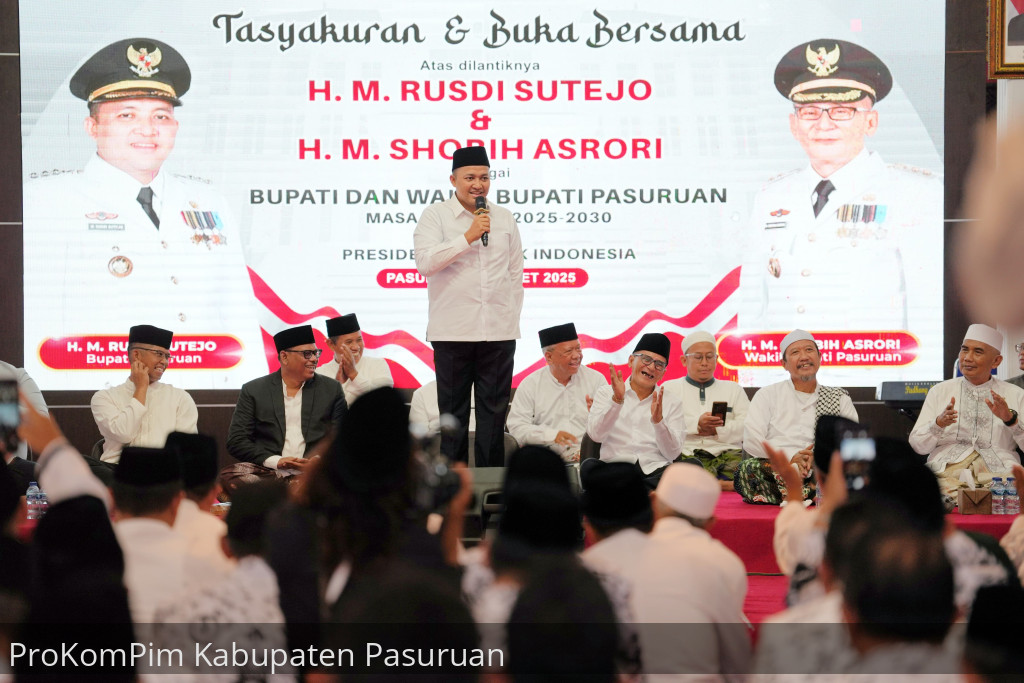 Awali Kepemimpinan Bersama Wakil Bupati Shobih Di Awal Ramadhan 1446 H, Bupati Rusdi Ajak Masyarakat Berpartisipasi Aktif Dalam Pembangunan