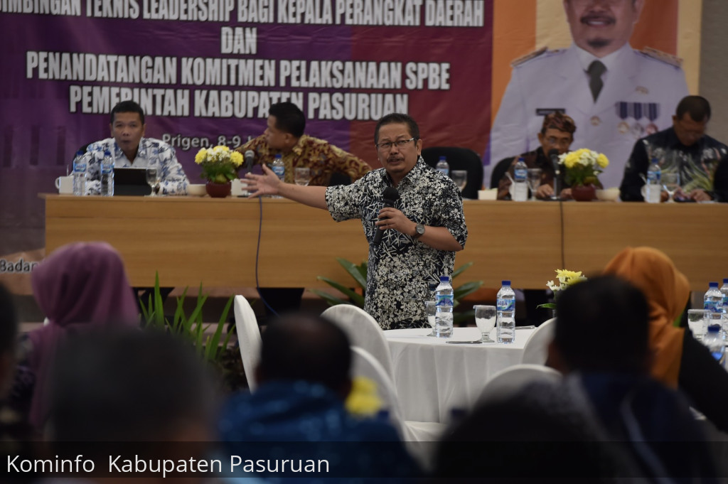 Puluhan Kepala Perangkat Daerah Pemkab Pasuruan Ikuti Bimtek Leadership