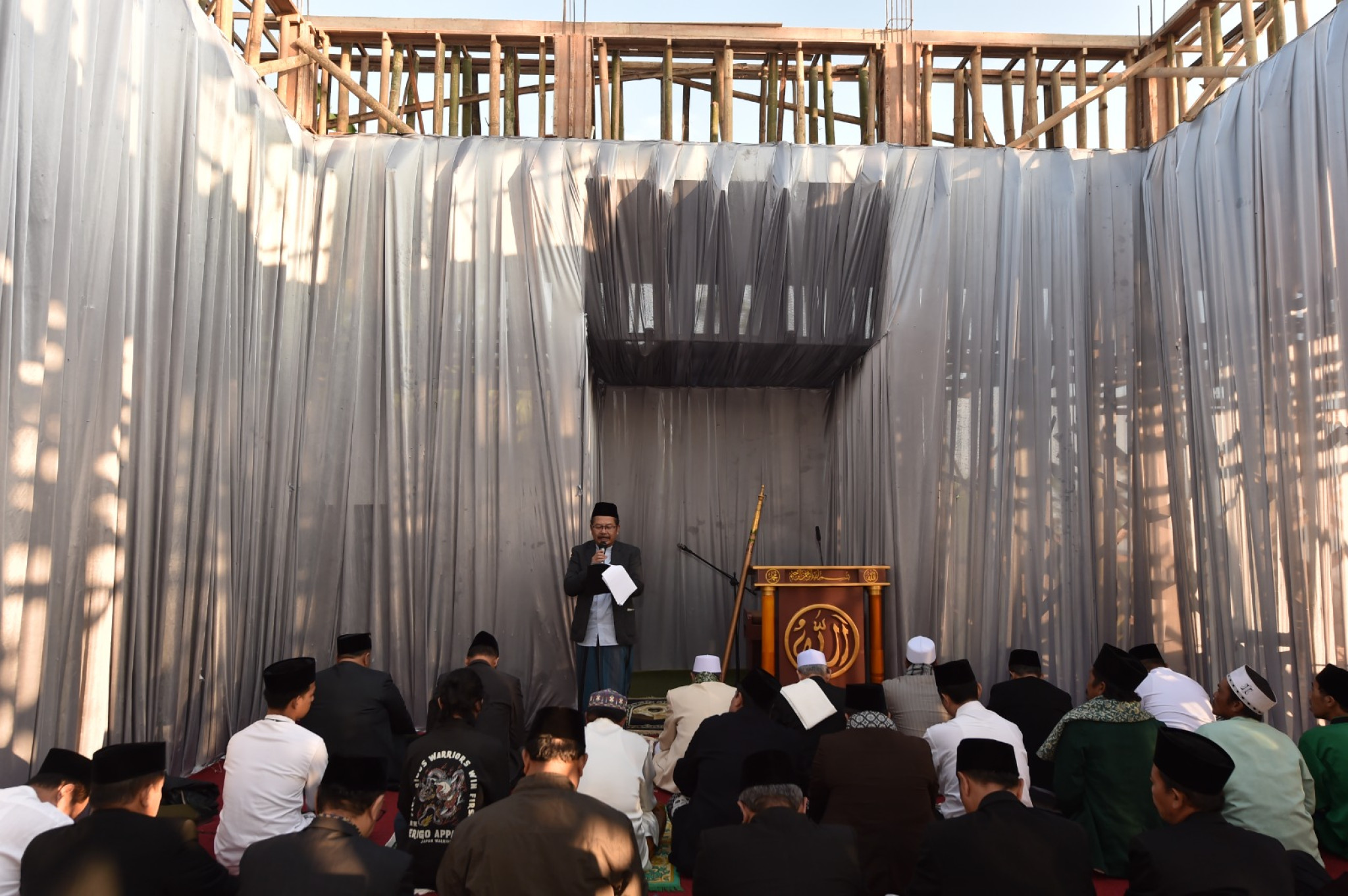 Sampul untuk Pelaksanaan Sholat Idul Adha di Masjid Subulus Salam, Kecamatan Tutur