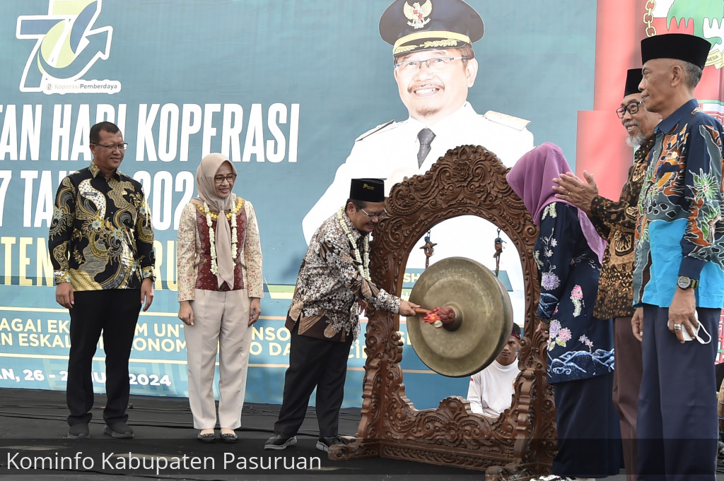 Pemprov Jatim Acungi Jempol 10 Koperasi di Kabupaten Pasuruan Sudah Lakukan UKK
