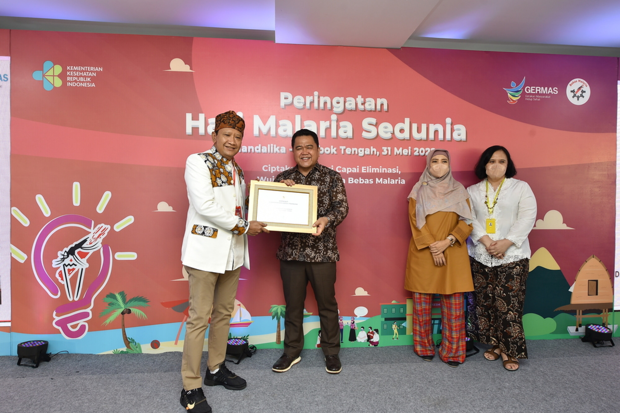 Sampul untuk Peringatan Hari Malaria Sedunia