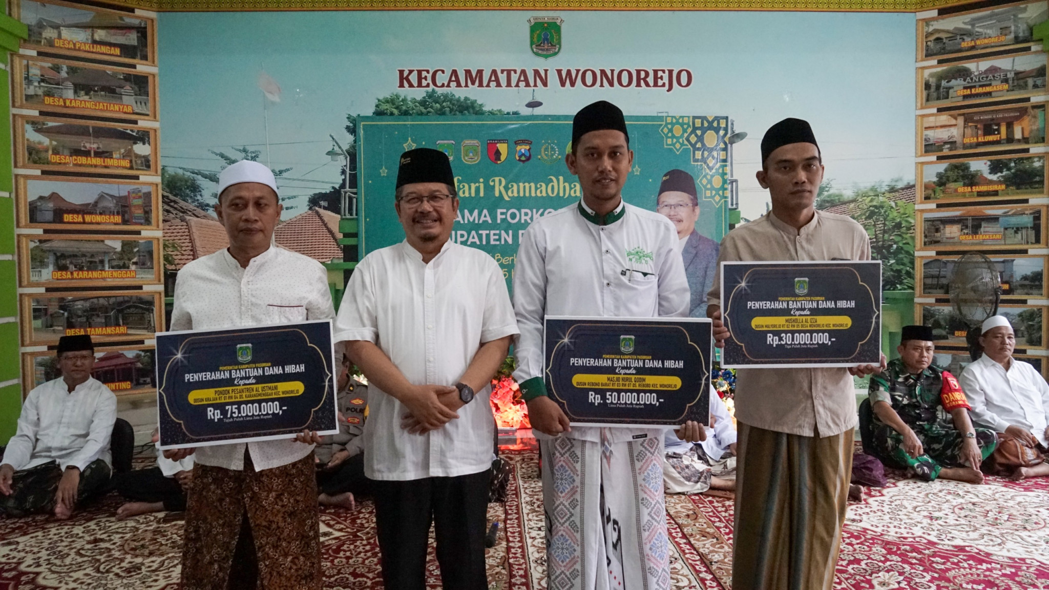 Sampul untuk Safari Ramadhan Bersama Forkopimda di Kecamatan Wonorejo