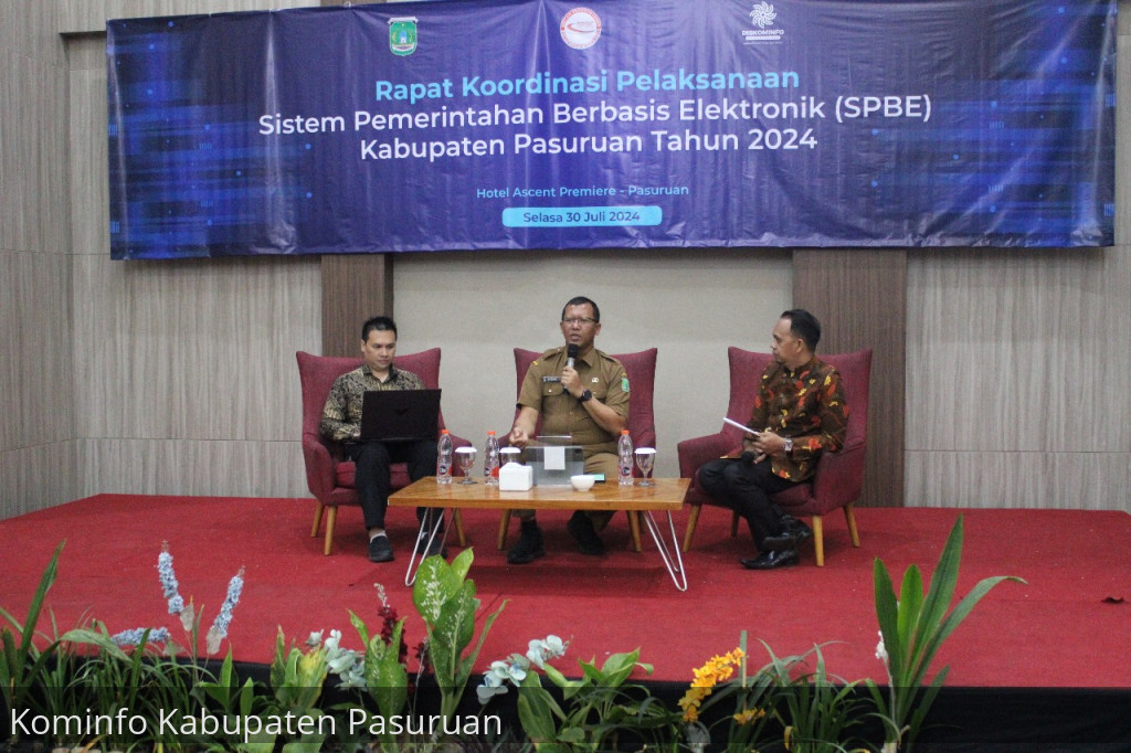 Sekda Yudha Triwidya Sasongko Yakin Indeks SPBE Kabupaten Pasuruan Meningkat