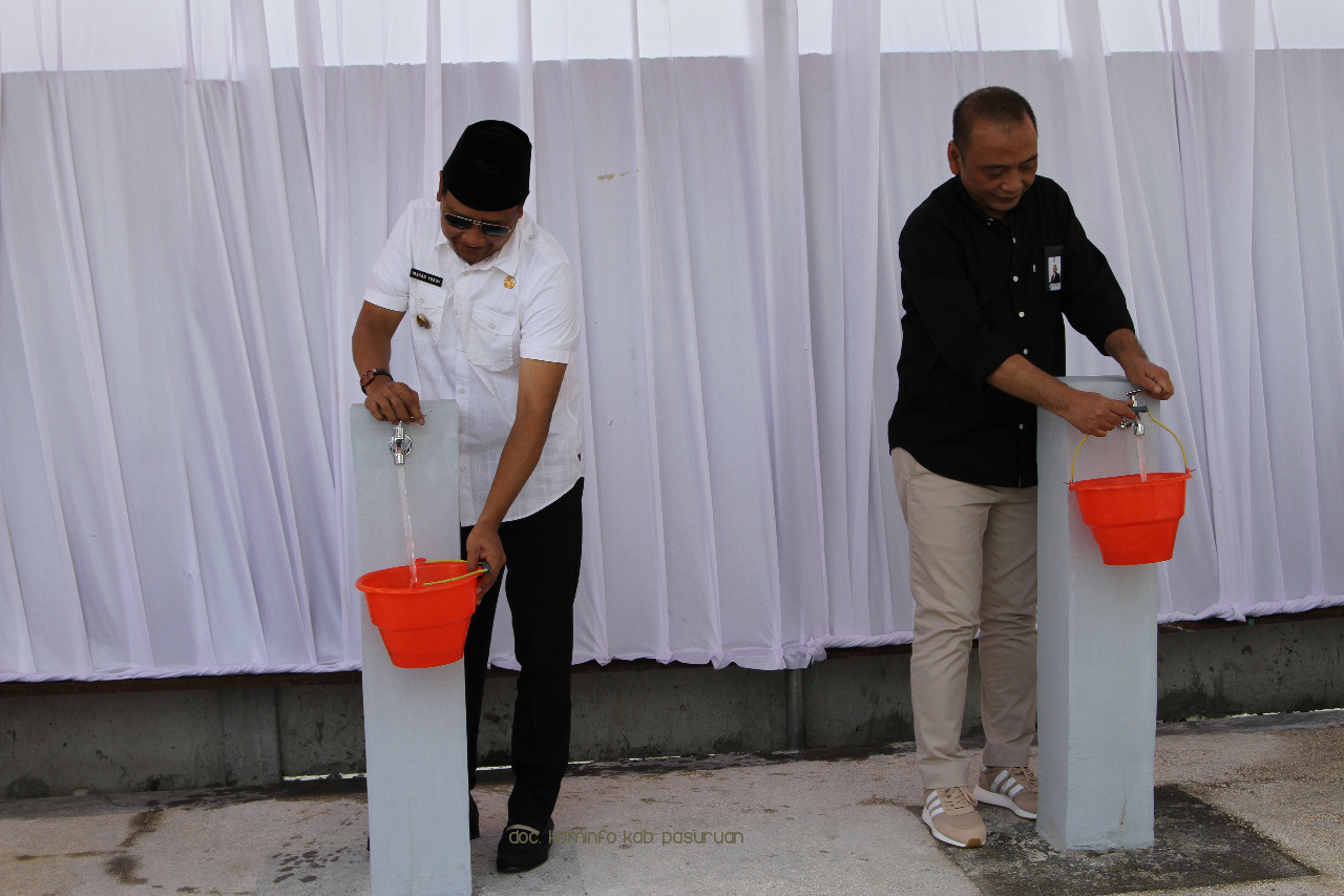  Air PDAM Kabupaten Pasuruan Penuhi Kebutuhan Kawasan PIER