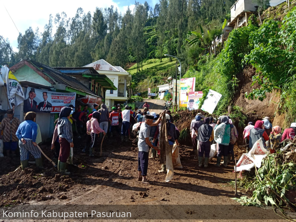 BPBD Kabupaten Pasuruan Himbau Masyarakat Waspadai Ancaman Longsor