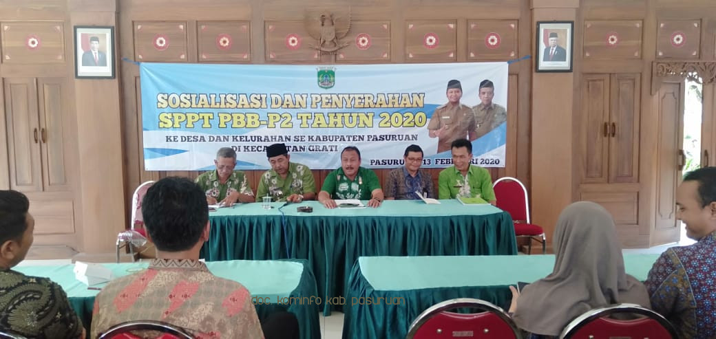BKD Kabupaten Pasuruan Serahkan 763.936 SPPT PBB P2
