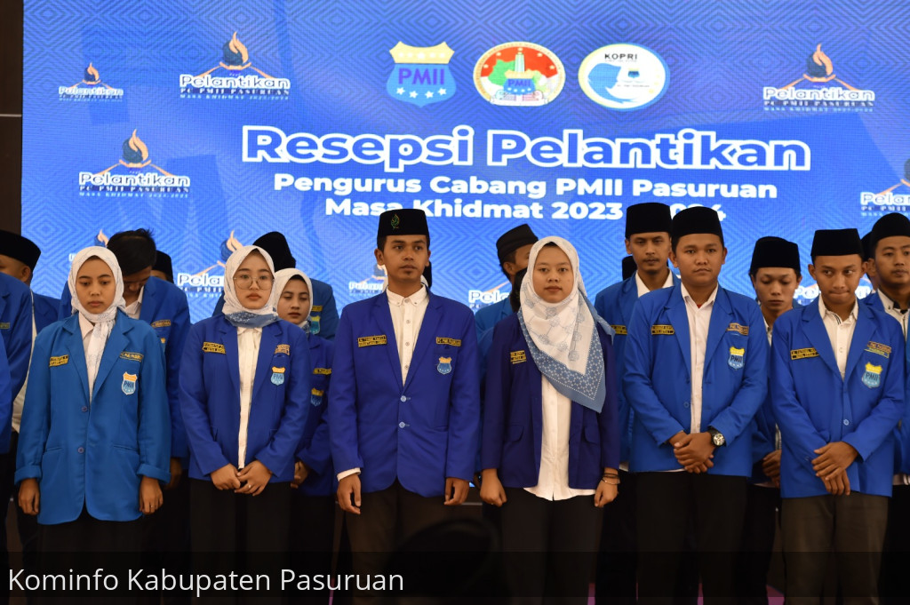 Pengurus PMII Pasuruan Masa Khidmat 2023-2024, Dilantik