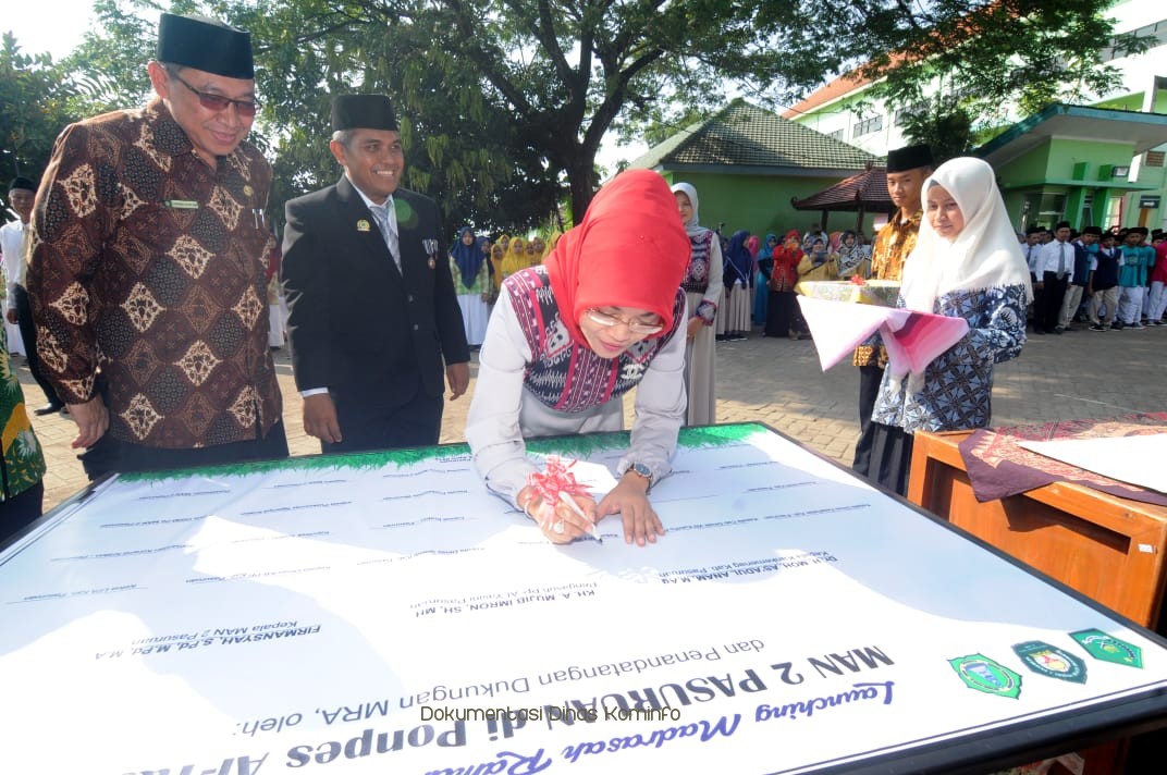  MAN 2 Pasuruan Deklarasikan Diri Sebagai Madrasah Ramah Anak