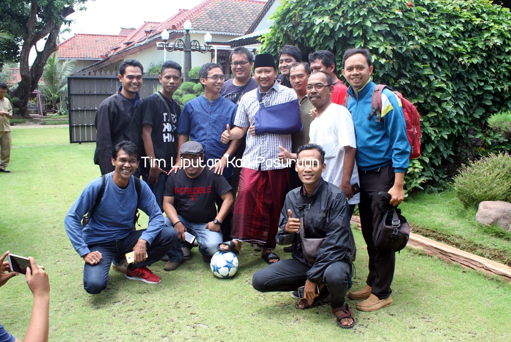 MESKI CEDERA, BUPATI IRSYAD TEGASKAN RODA PEMERINTAHAN SAMA SEKALI TAK TERGANGGU