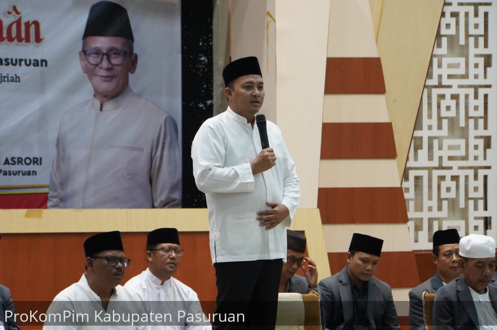 Safari Ramadhan 1446 H, Bupati Rusdi Sampaikan Urgensitas Penguatan Akhlakul Karimah Generasi Muda Melalui Program Wajib Madin