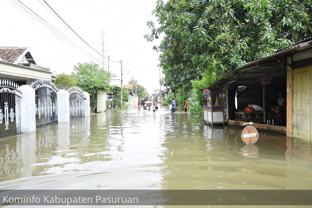 DAS Wrati Meluap, Ribuan Rumah Warga Gempol dan Beji, Kebanjiran