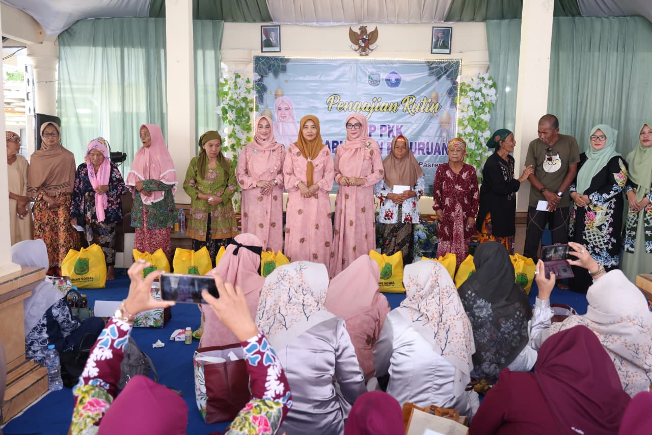 Sampul untuk Pengajian Rutin TP PKK di Kecamatan Pasrepan